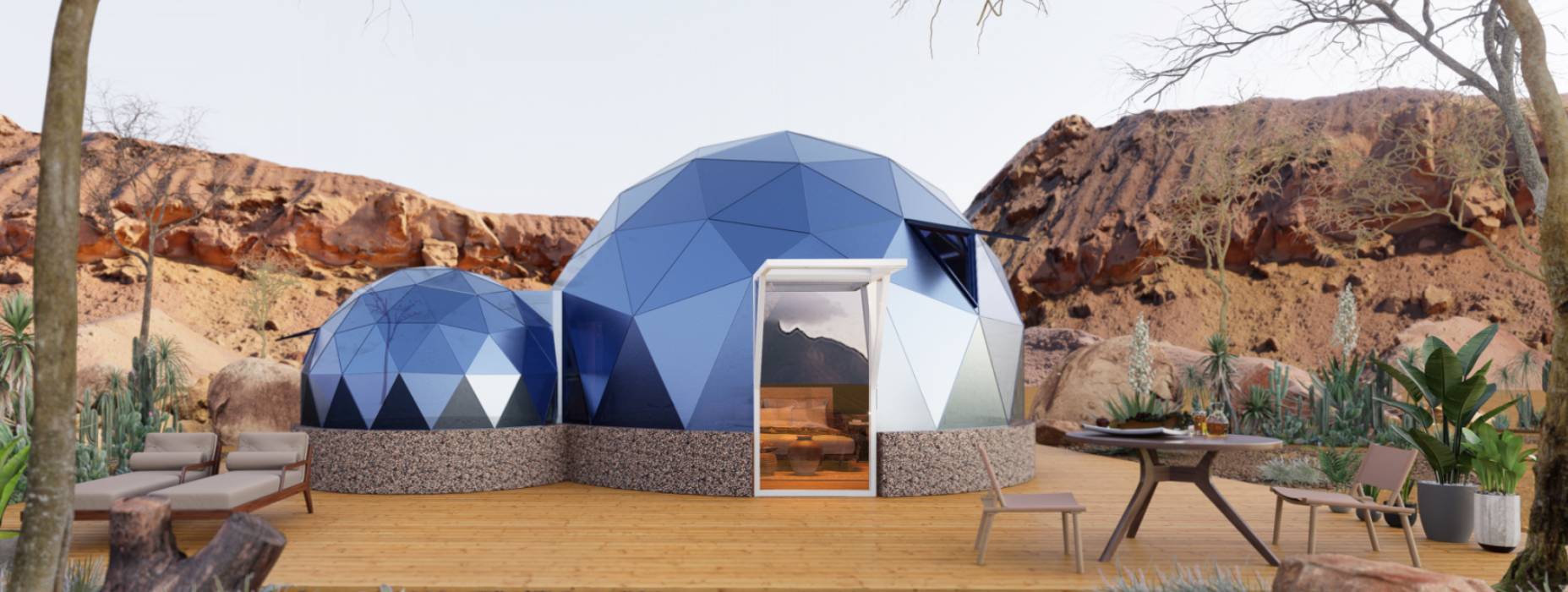 长洲区球形智能光伏玻璃星空房